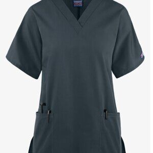 Cherokee Workwear Core STRETCH Women's 3-Pocket V-Neck Scrub Top